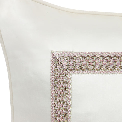 Georgia Ivory Silk Cushion